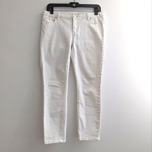 Michael Kors Cropped White Jeans Sz 4
